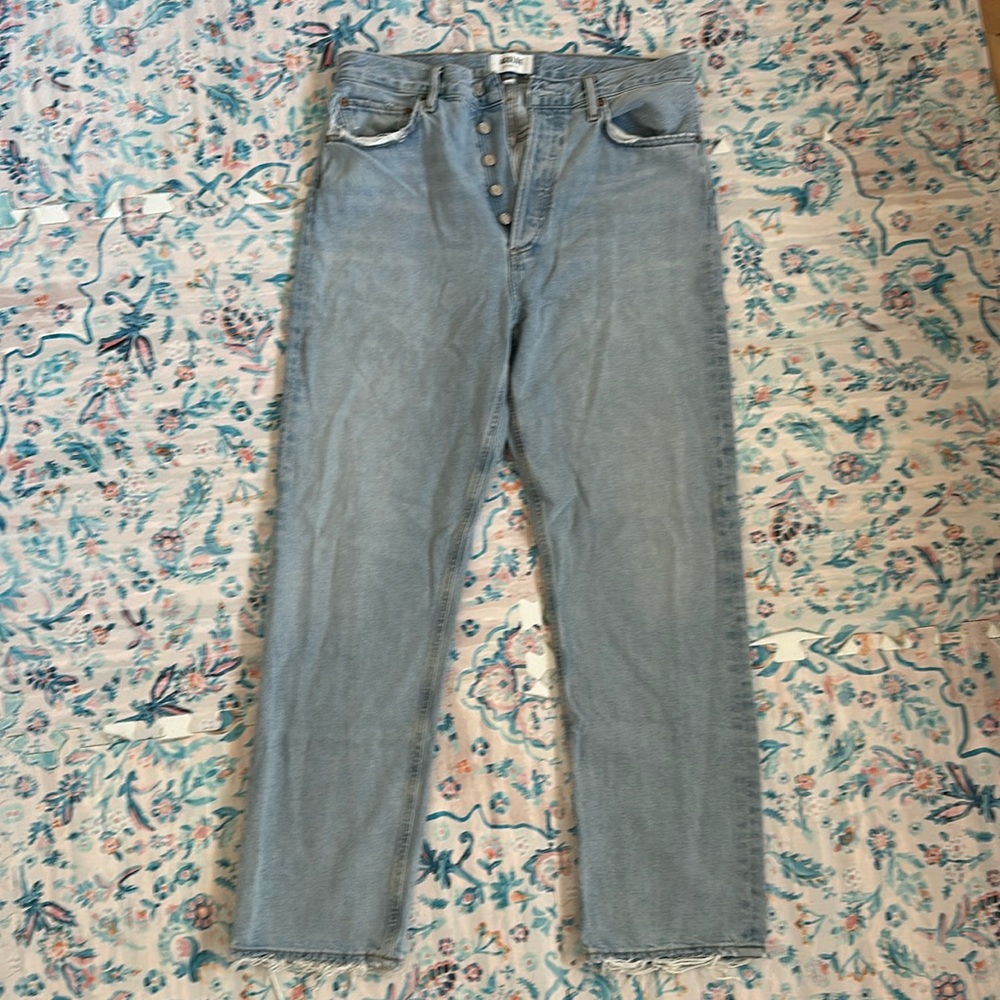 Agolde 90s midrise loose Reputation color. 28